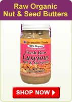 Raw Organic Nut and Seed Butters - Shop Now