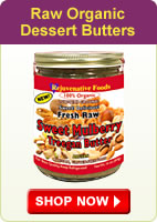 Raw Organic Dessert Butters - Shop Now