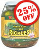 Fresh Raw Live Pickles